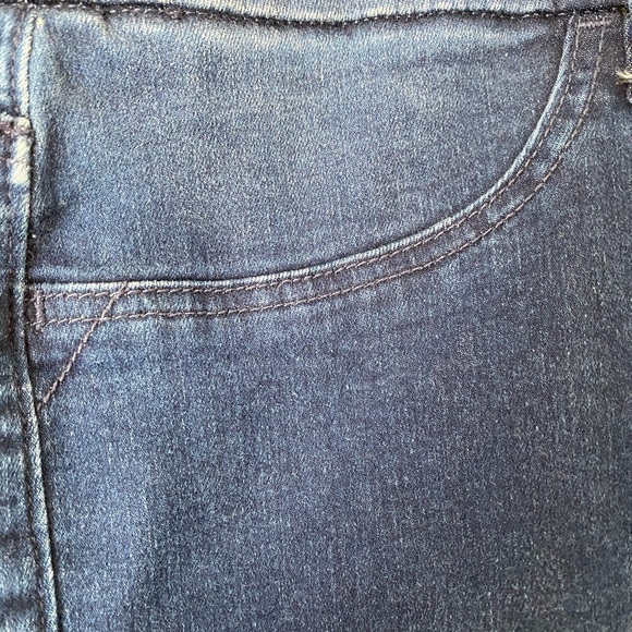 - Chico’s Capri Cotton Blend Front Faux Pockets - Picture 4 of 8